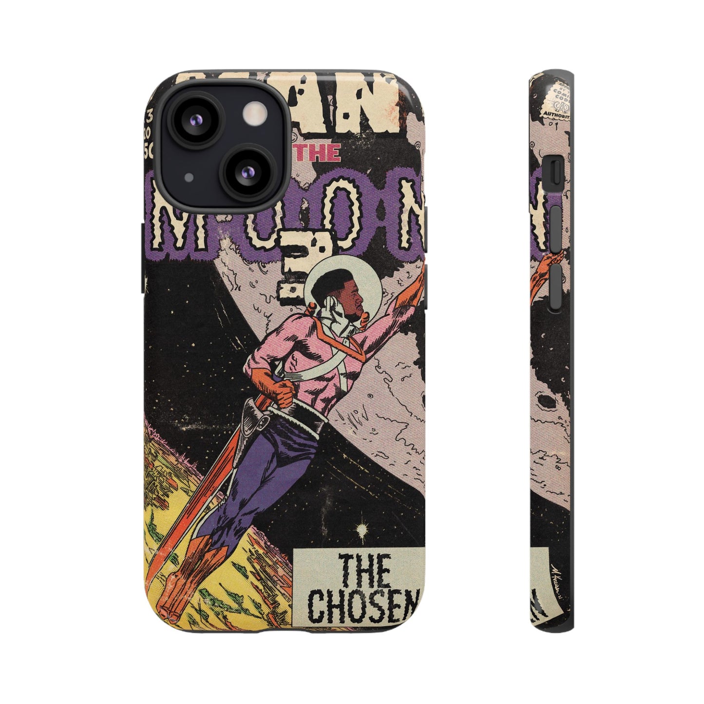 Man on the Moon 3 - Tough Phone Cases