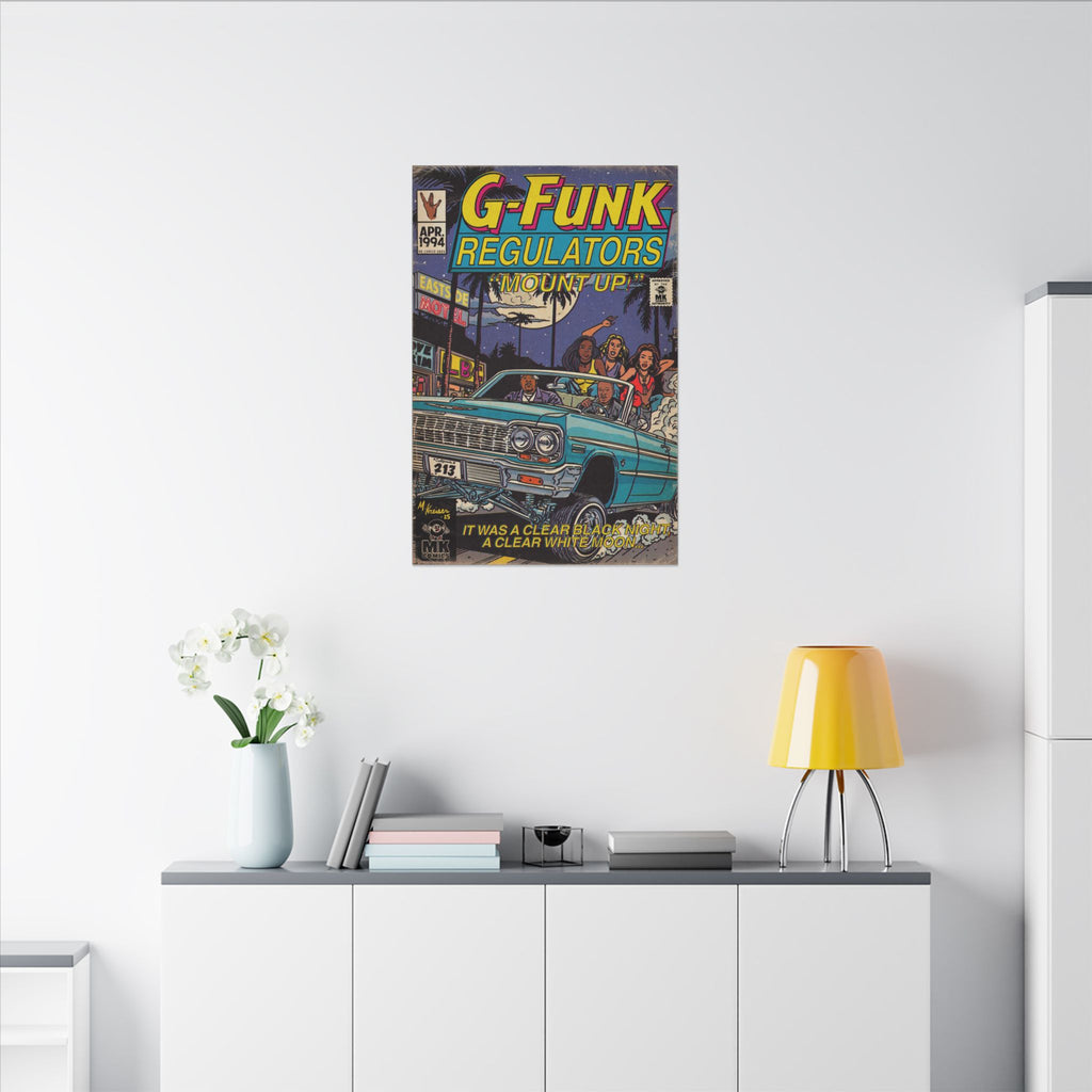 Regulate - Matte Canvas, Stretched, 0.75" (Multi-Size)