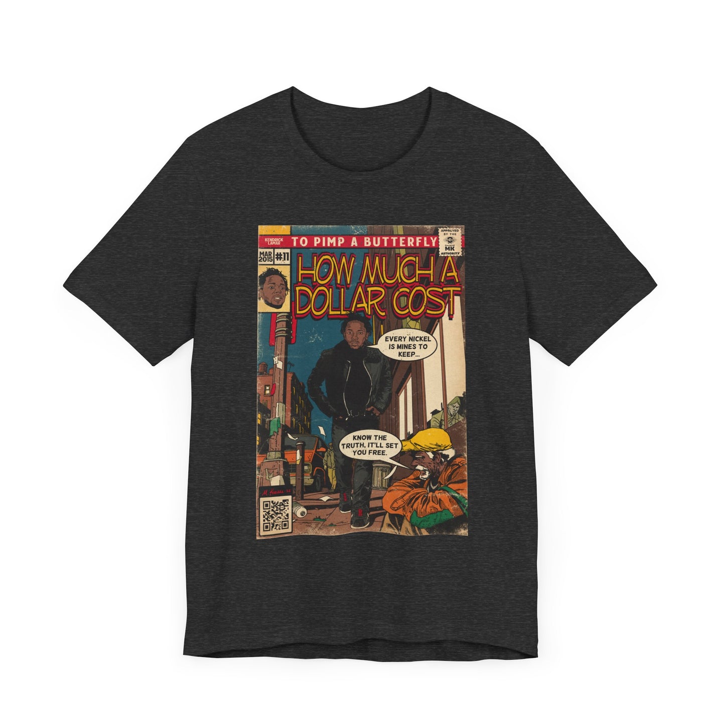 Kendrick Lamar - How Much A Dollar Cost - Unisex Jersey Short Sleeve Tee