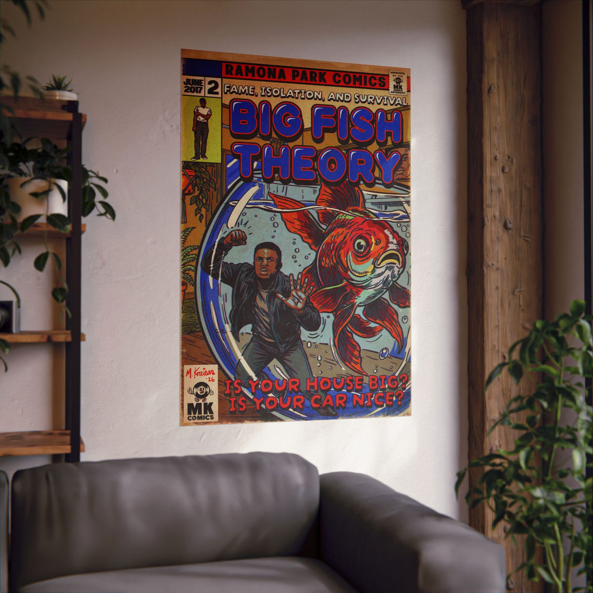 Big Fish Theory - Matte Vertical Posters