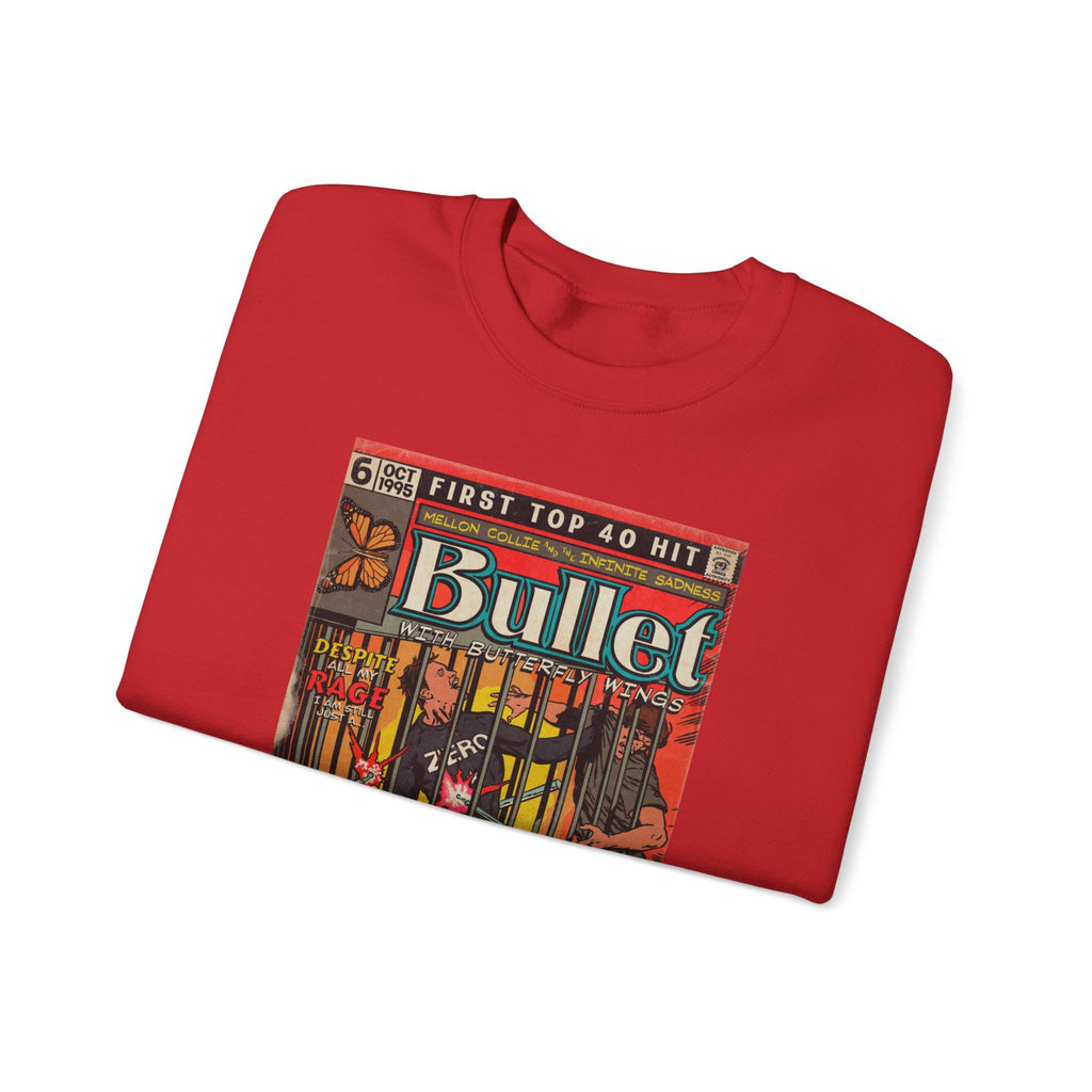 Bullet With Butterfly Wings - Unisex Heavy Blend™ Crewneck Sweatshirt
