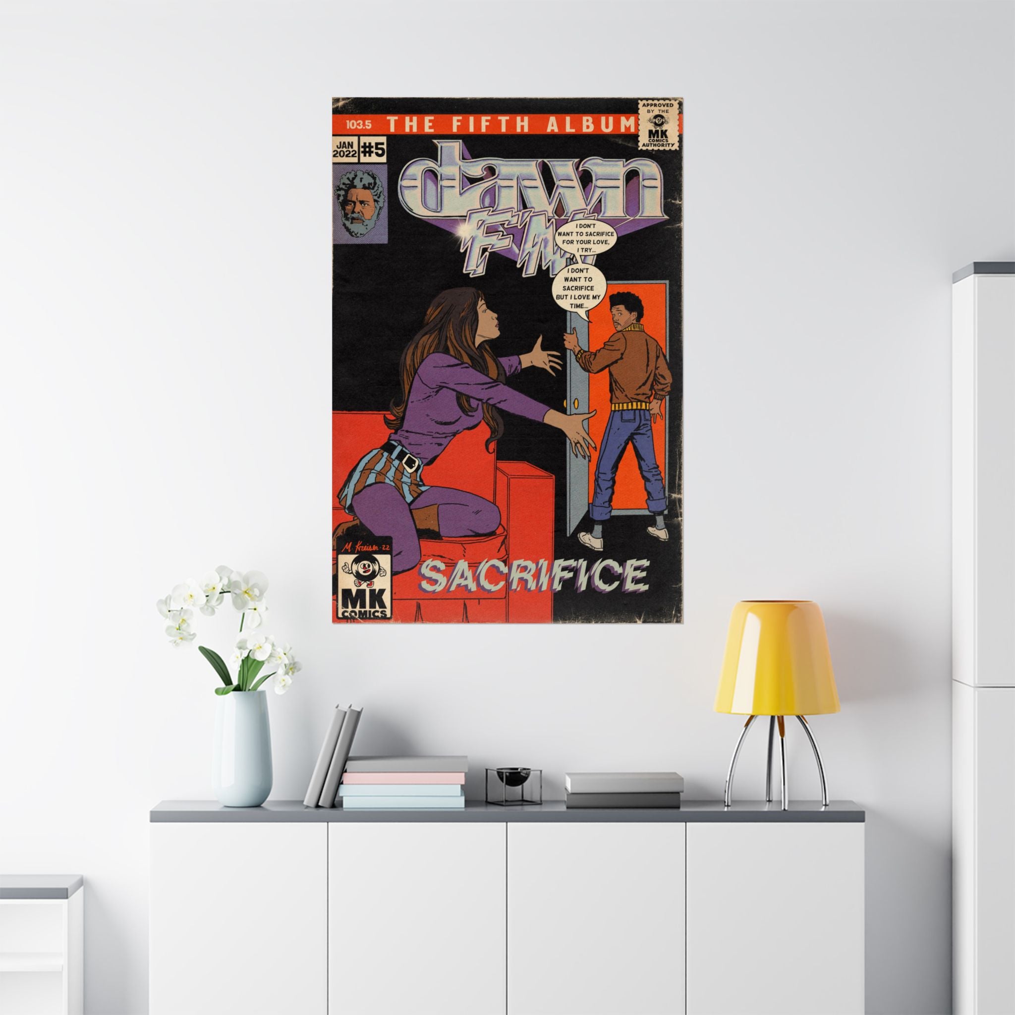 Sacrifice - Matte Vertical Posters