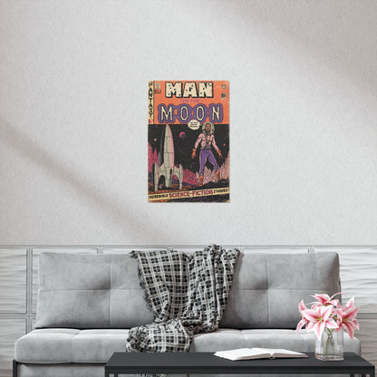 Kid Cudi - Man On The Moon - Vertical Matte Poster