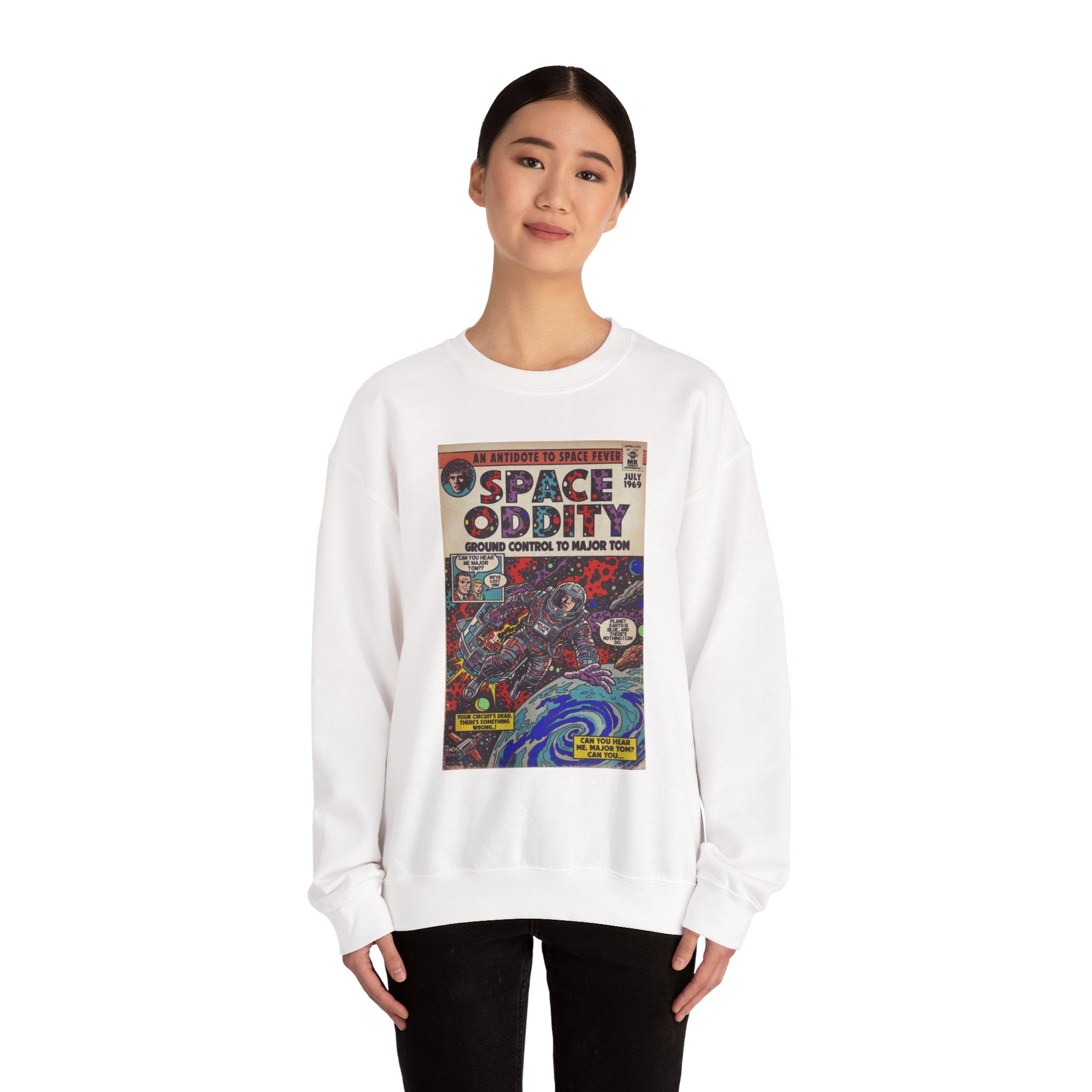 Space Oddity - Unisex Heavy Blend™ Crewneck Sweatshirt