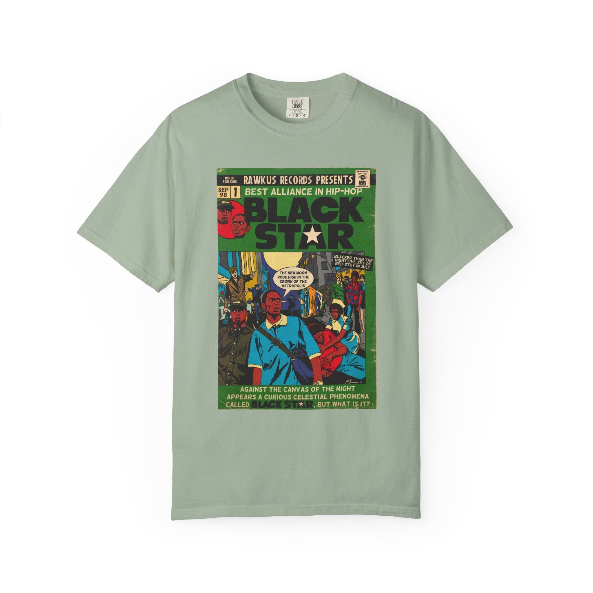 Black Star - Unisex Comfort Colors T-shirt