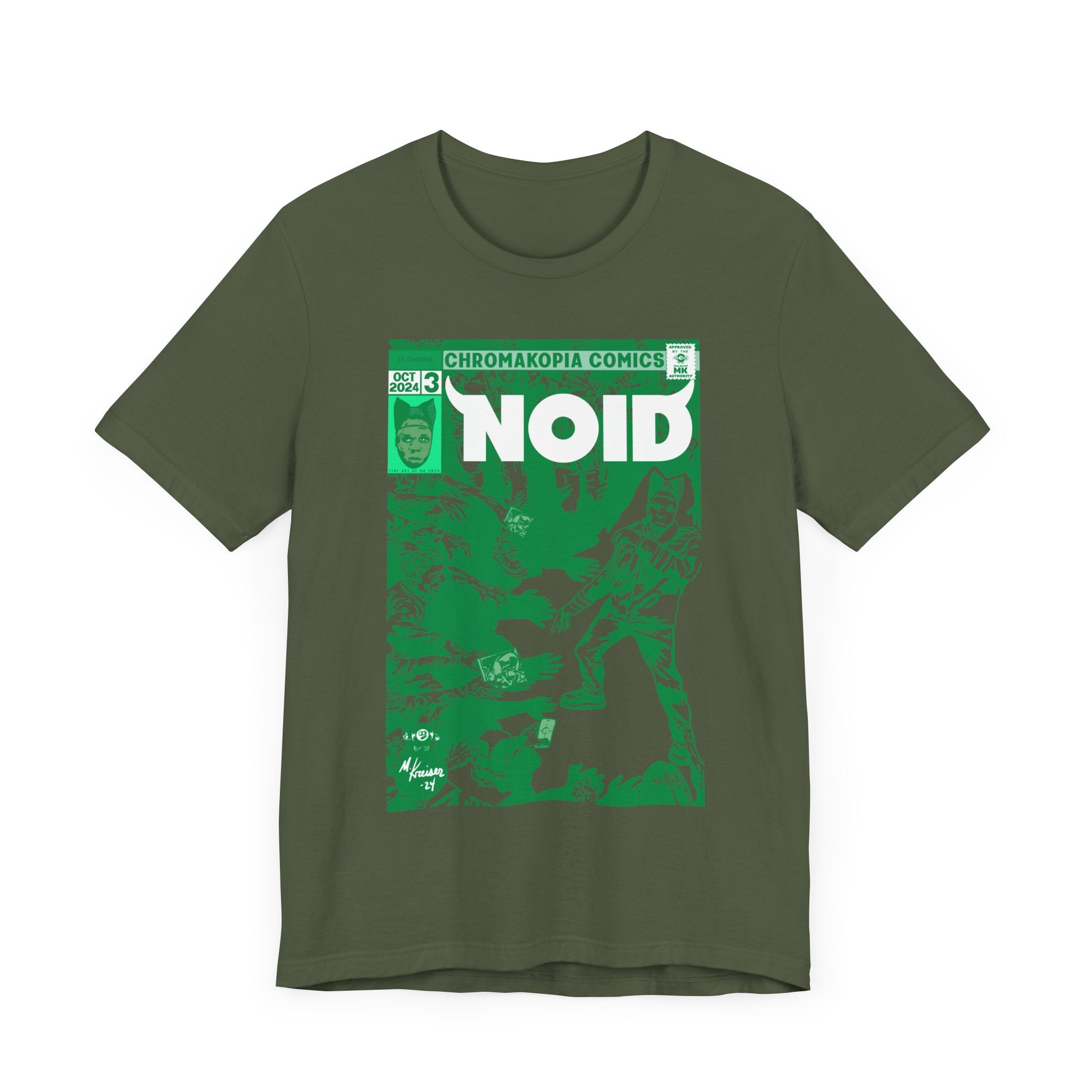 Tyler - Noid - GREEN - Unisex Jersey Short Sleeve Tee