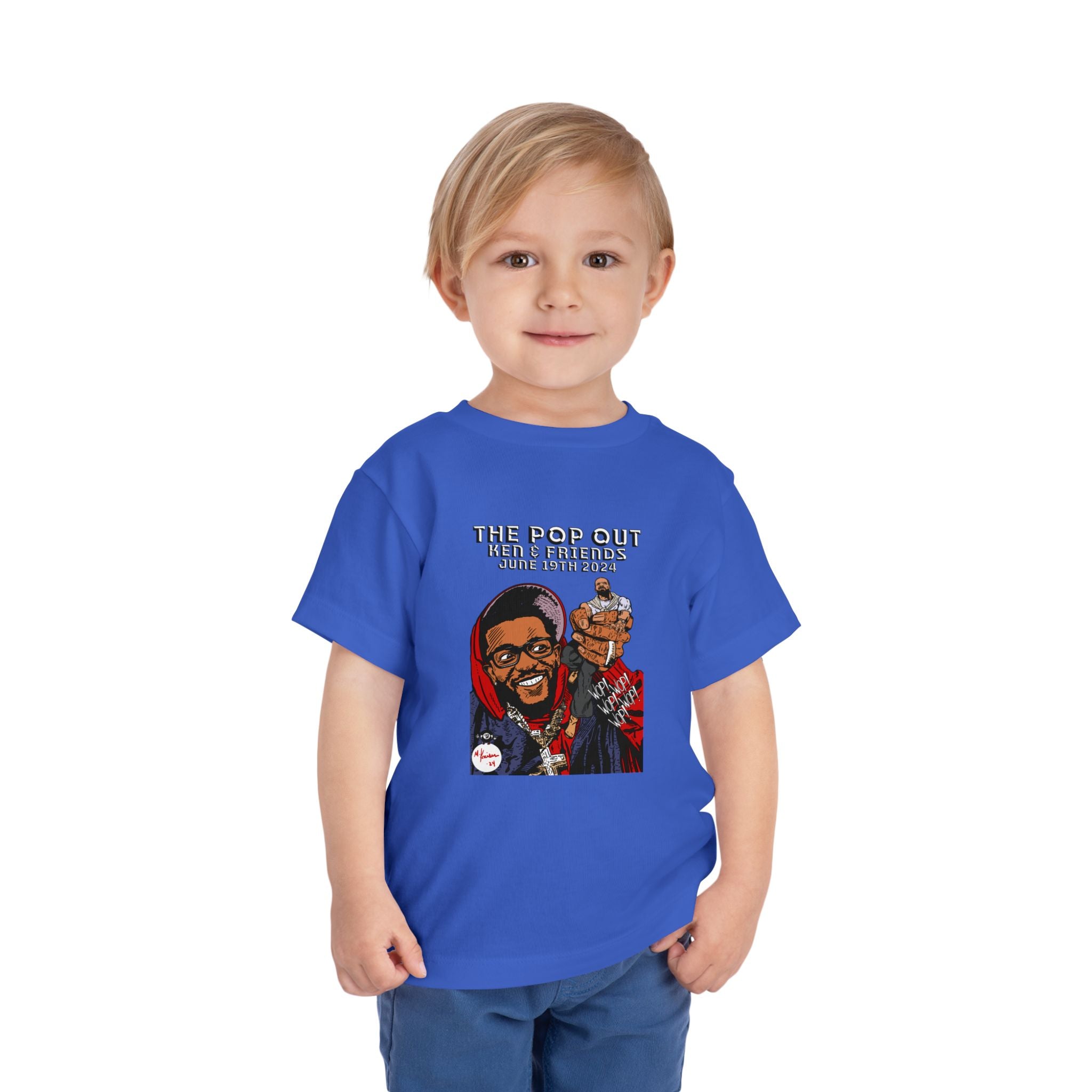 The Pop Out - Toddler Short Sleeve Tee