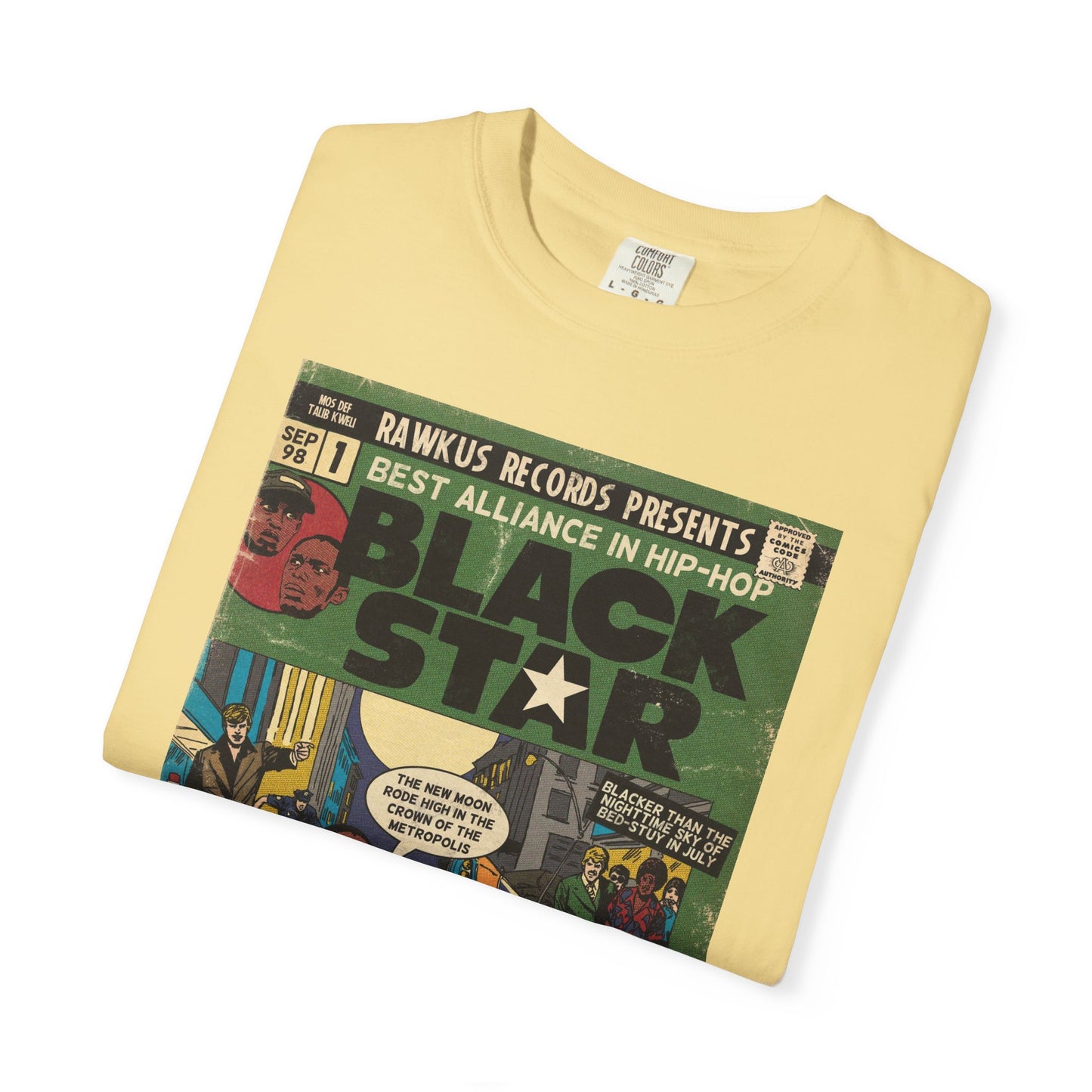 Mos Def & Talib Kweli - Black Star - Unisex Comfort Colors T-shirt