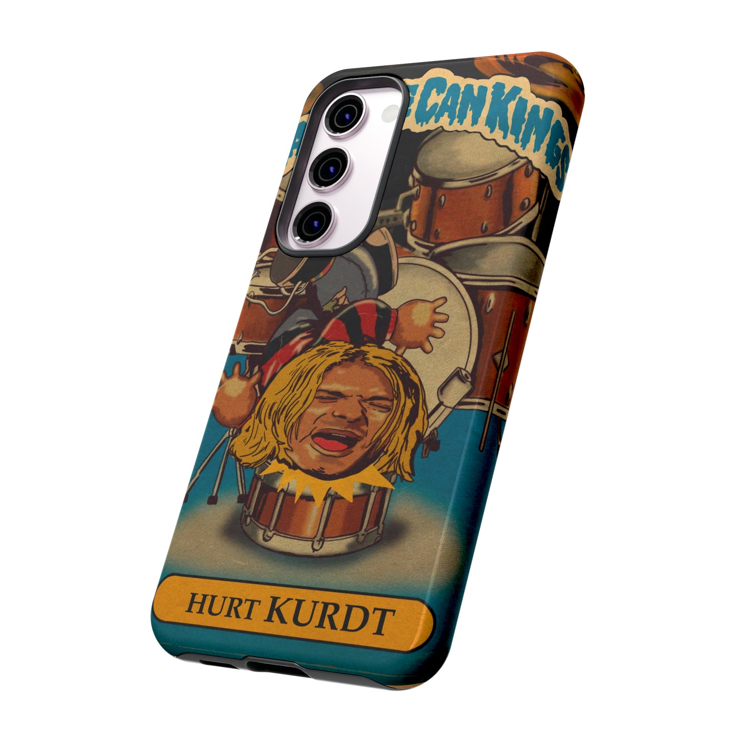 Hurt KURDT - Garbage Can Kings - Nirvana - Tough Phone Cases