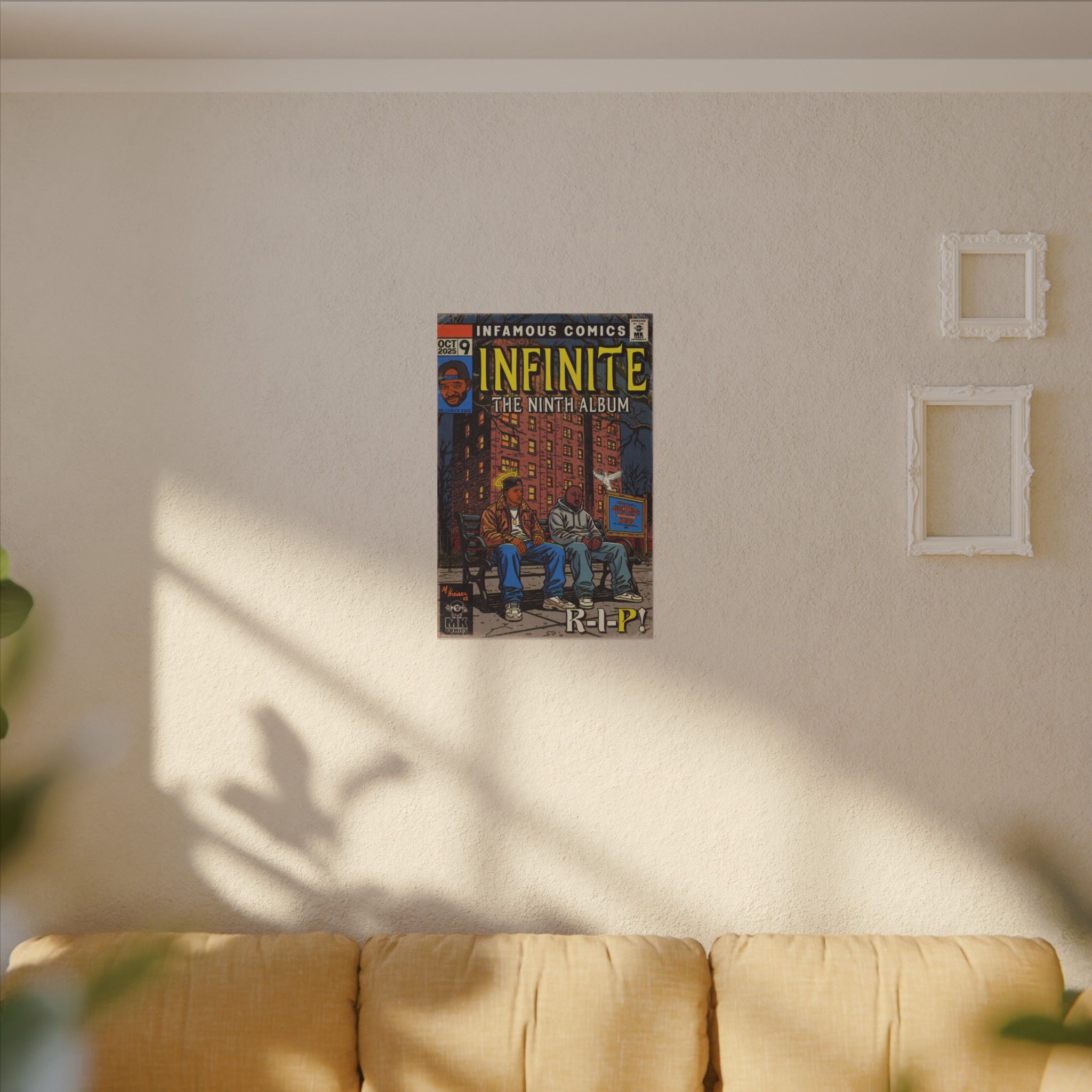 Infinite - Comic Book Art - Matte Canvas, Stretched, 0.75" (Multi-Size)