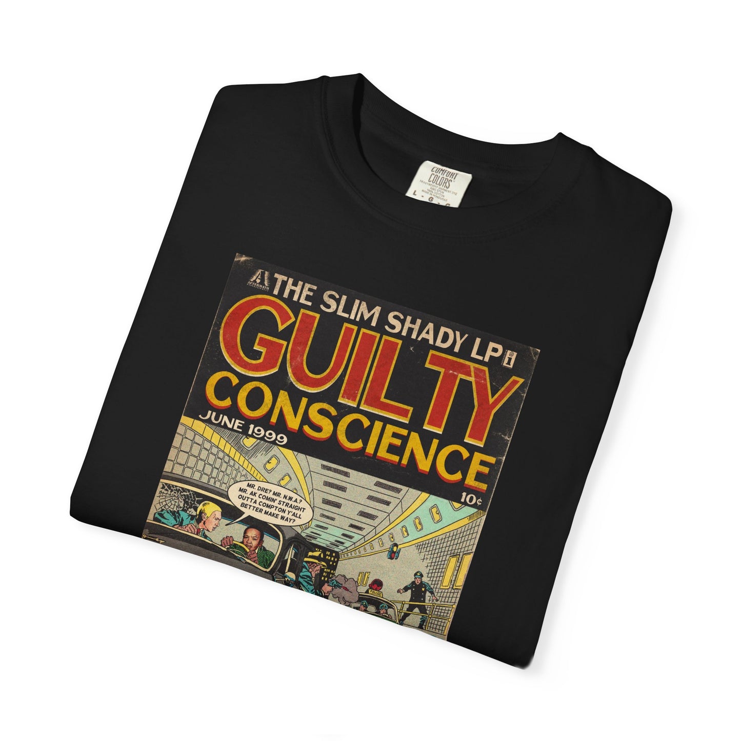 Eminem & Dr. Dre - Guilty Conscience - Unisex Comfort Colors T-shirt