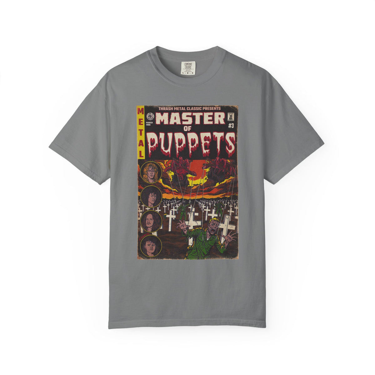Master of Puppets - Unisex Garment-Dyed T-shirt