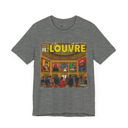 The Louvre - Statik Selektah & MK Collab - Unisex Jersey Short Sleeve Tee