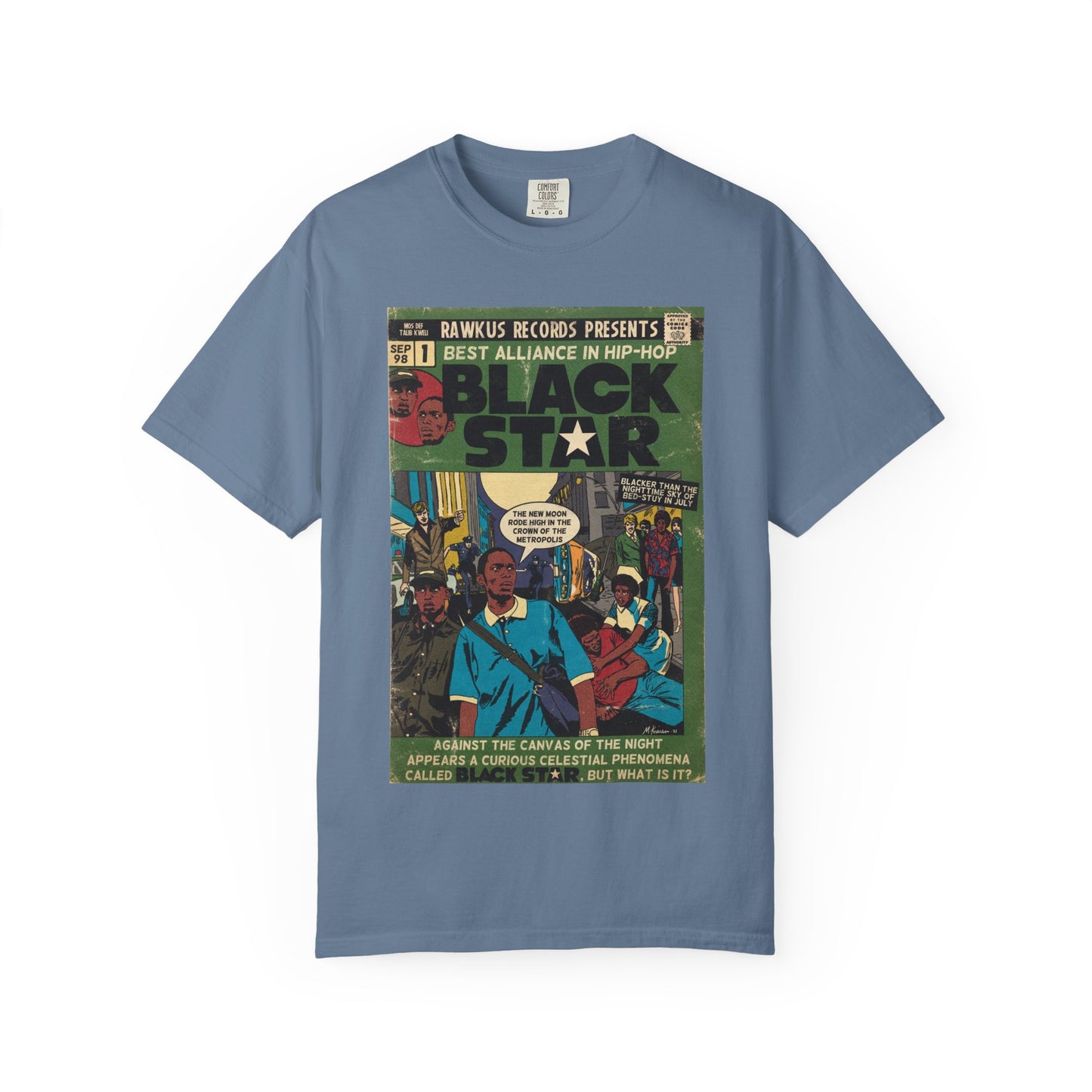 Mos Def & Talib Kweli - Black Star - Unisex Comfort Colors T-shirt