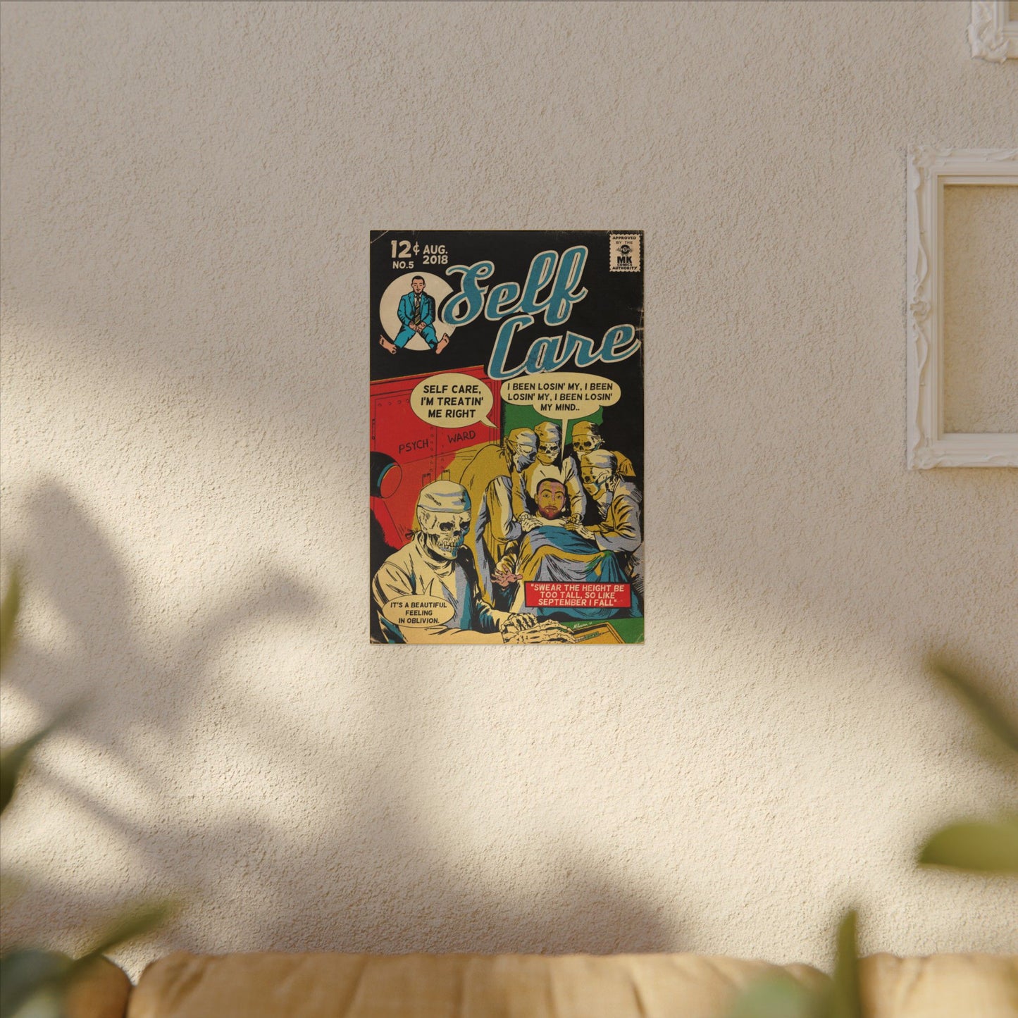 Self Care - Matte Canvas, Stretched