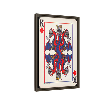 King Geedorah - Matte Canvas, Framed (Multi-color)