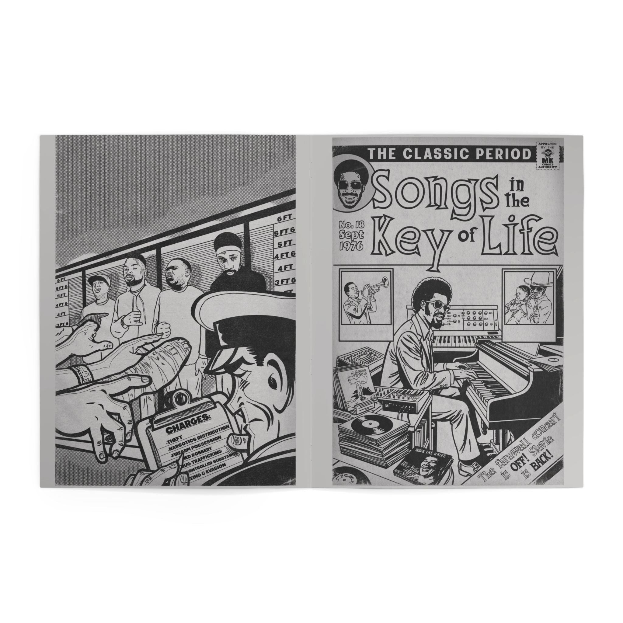 MK Comics - LTD Edition Coloring Book - ONLY 100 AVAILABLE