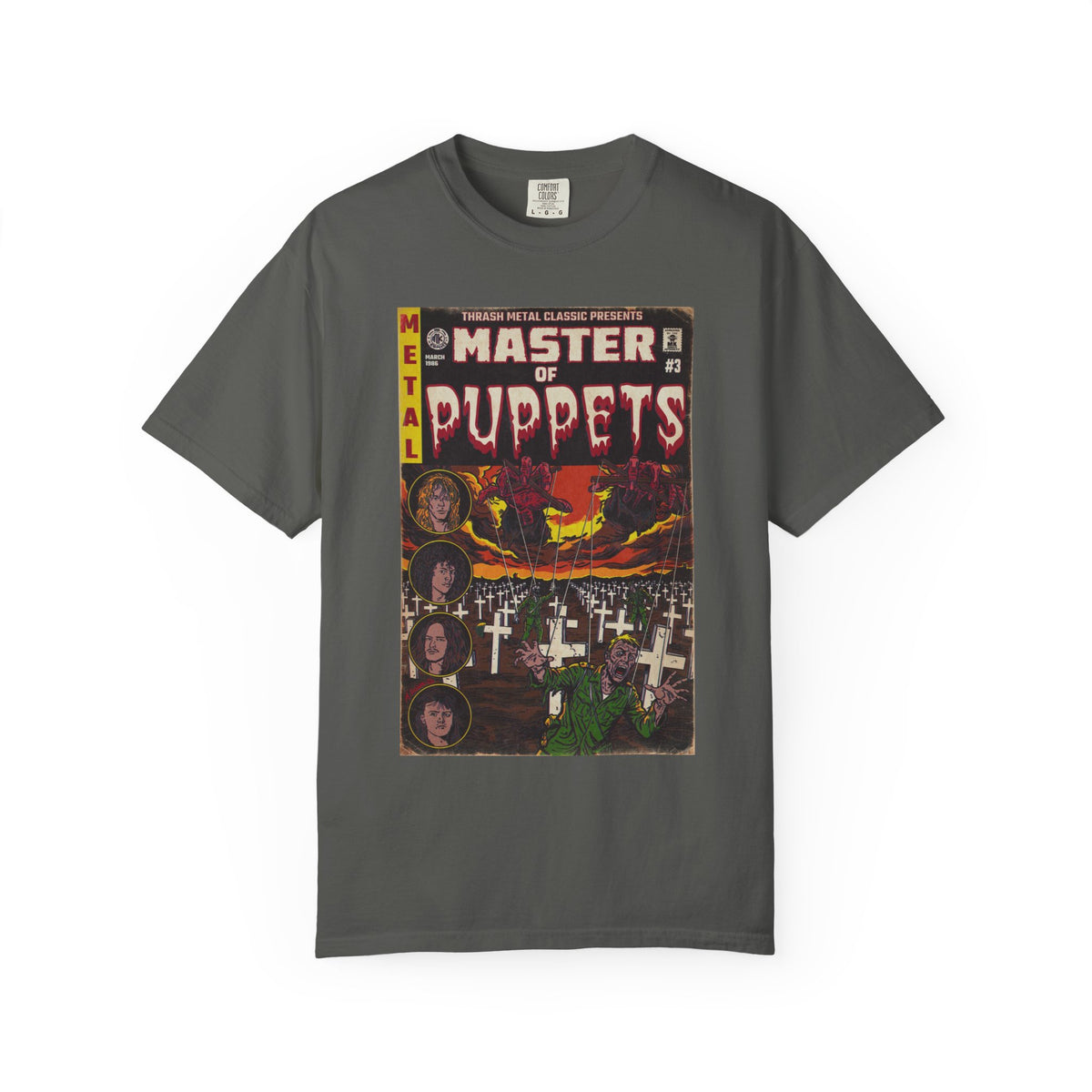 Master of Puppets - Unisex Garment-Dyed T-shirt