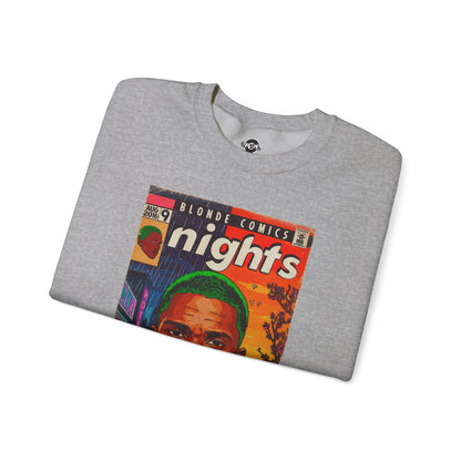 Frank Ocean -Nights - Unisex Heavy Blend™ Crewneck Sweatshirt