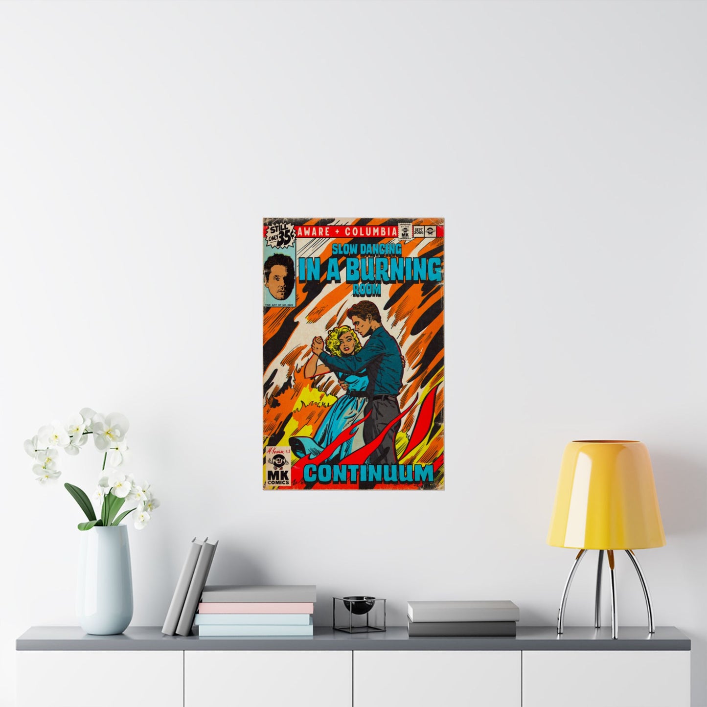 Slow Dancing in a Burning Room - Vertical Matte Poster