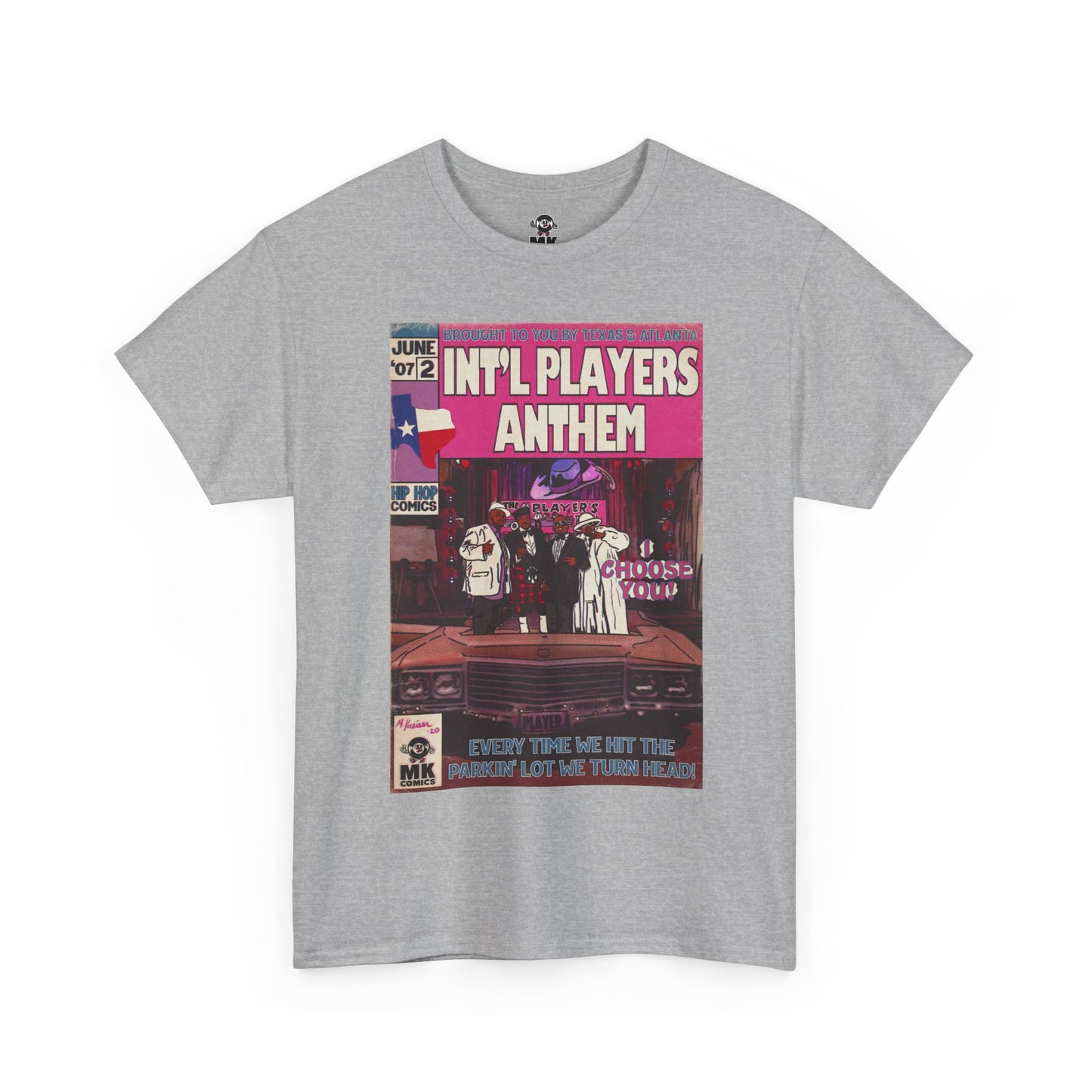 Int'l Players Anthem - MK Classic - Unisex Heavy Cotton Tee
