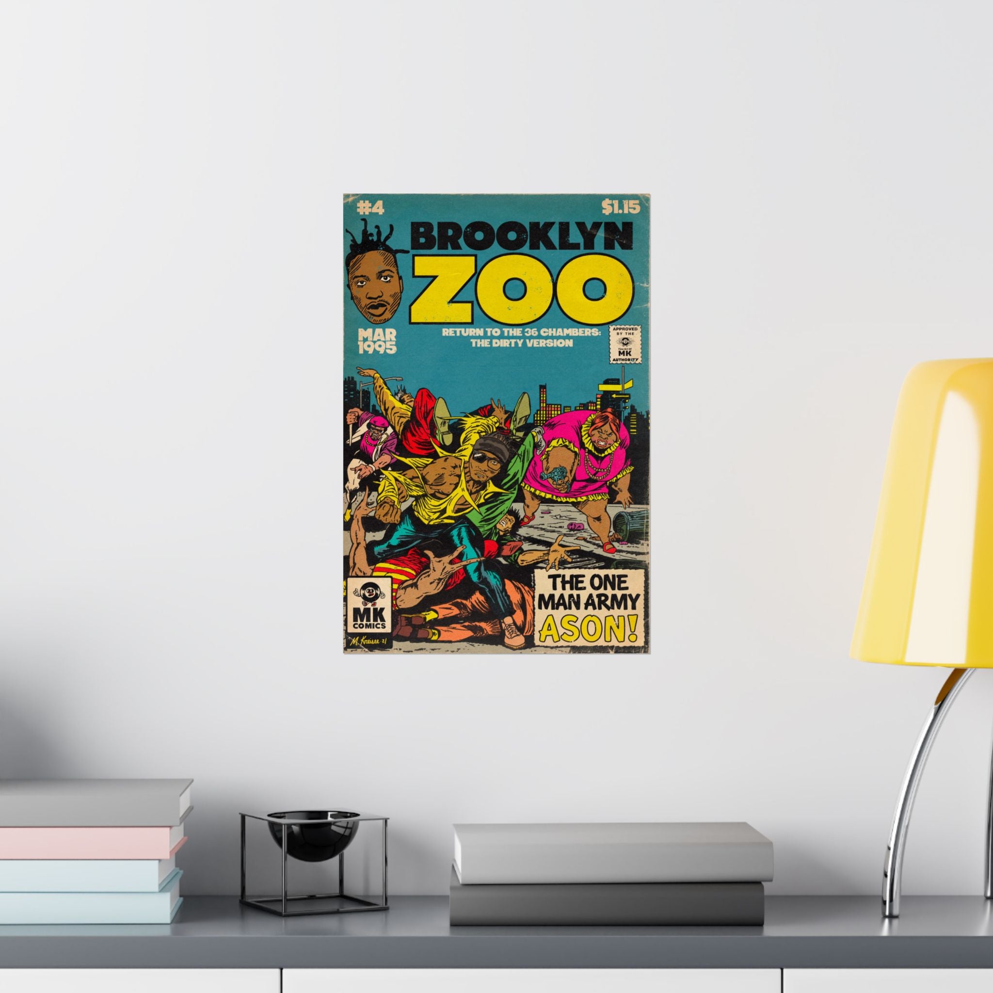 Brooklyn Zoo - Vertical Matte Poster