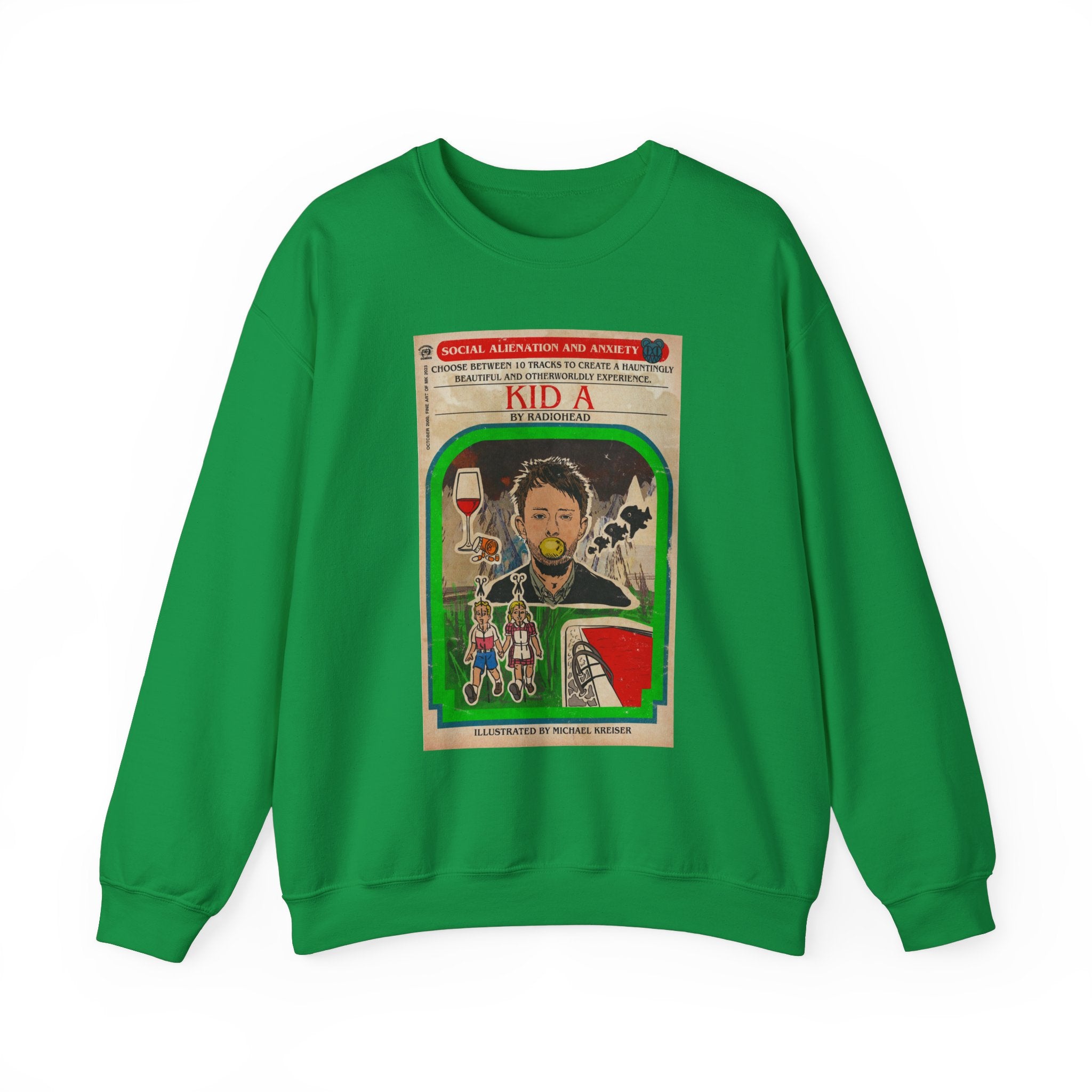Kid A - Unisex Heavy Blend™ Crewneck Sweatshirt