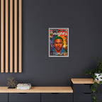 Nights - Matte Canvas, Framed (Multi-color)