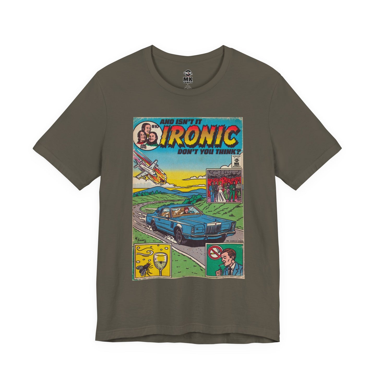 Ironic - Unisex Jersey Short Sleeve Tee