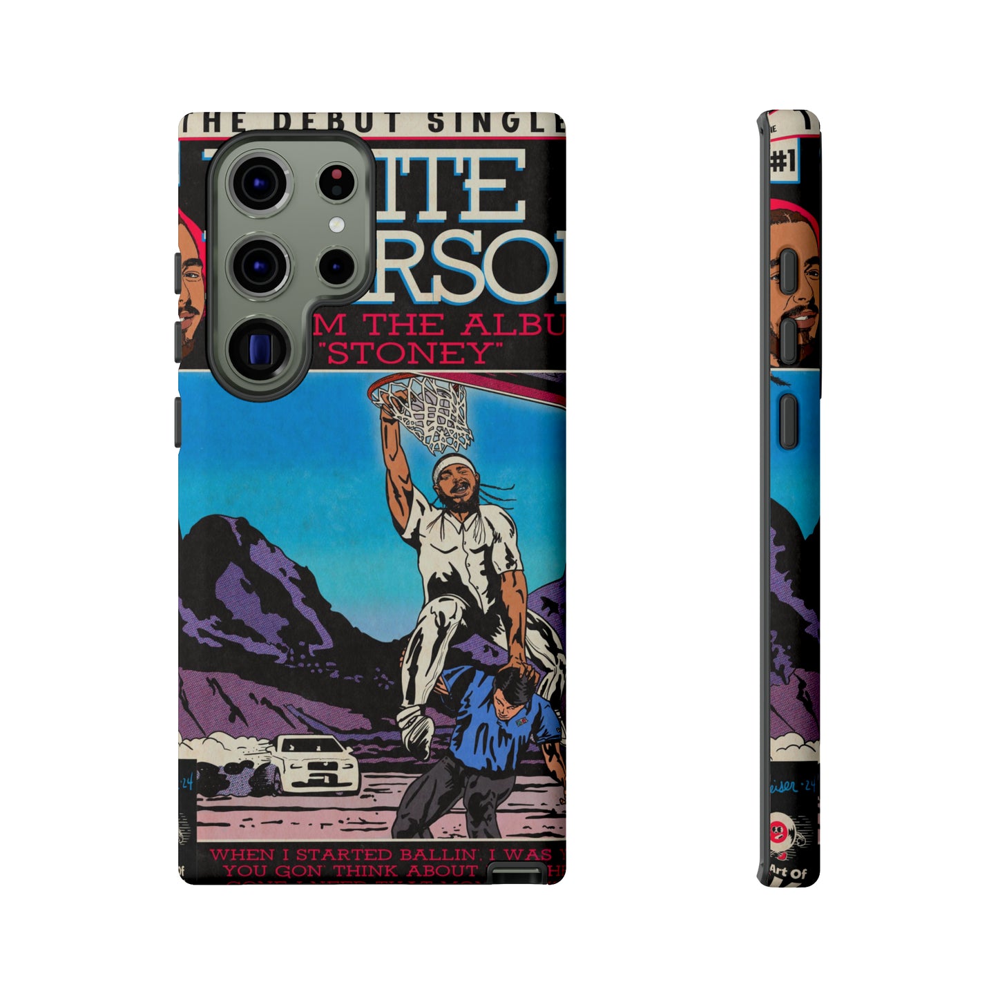 Post Malone - White Iverson -  Tough Phone Cases