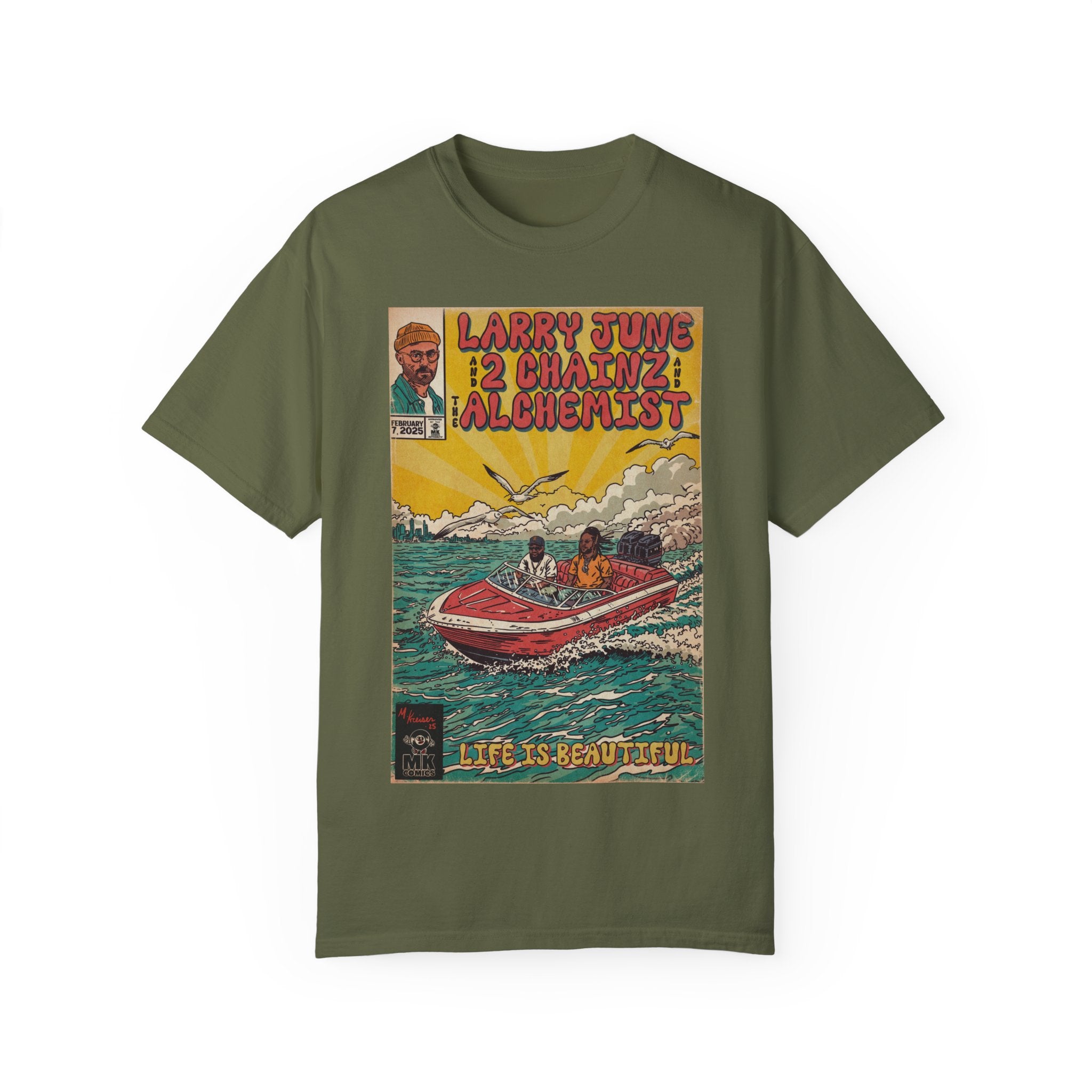 Life is Beautiful - Unisex Comfort Colors T-shirt
