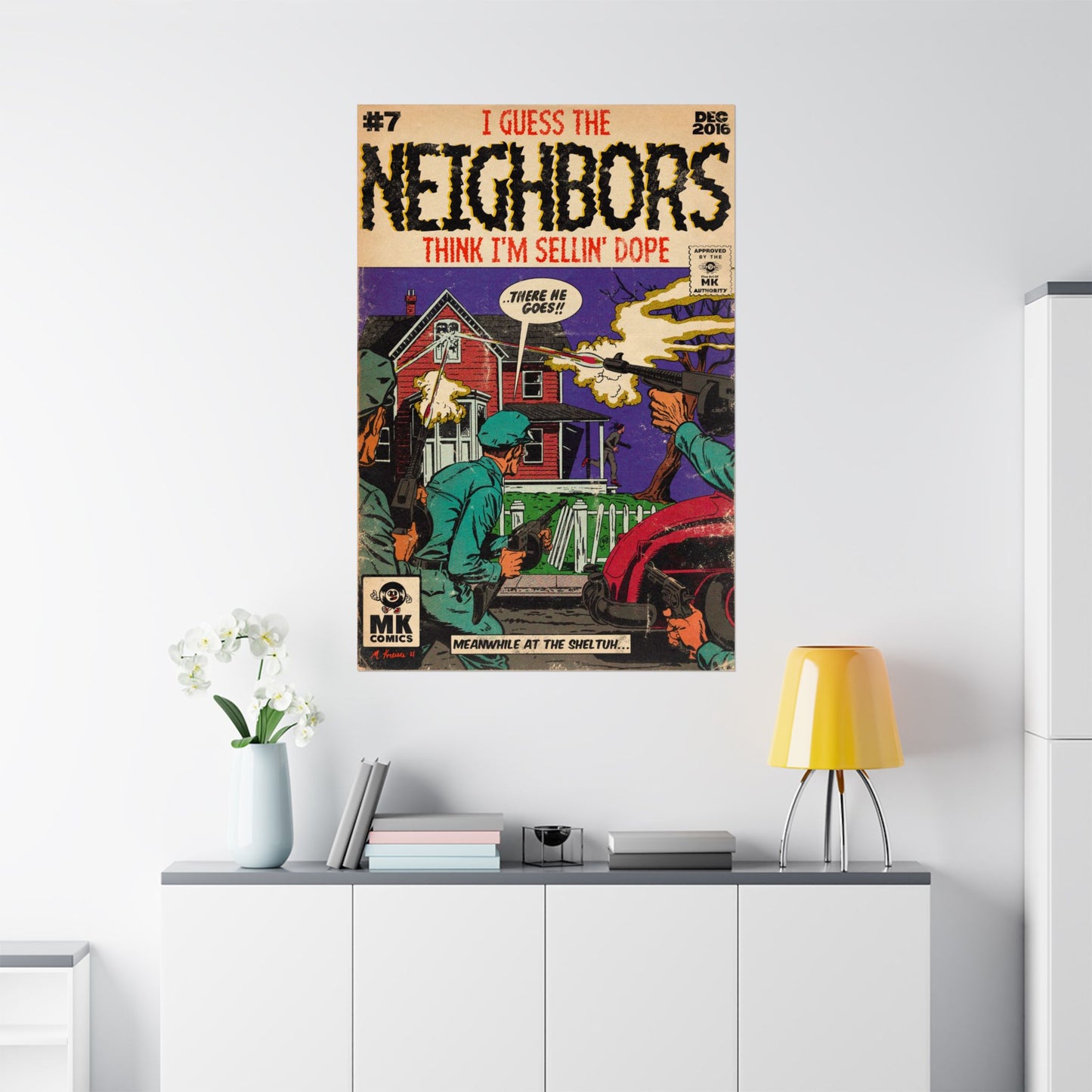 Neighbors - Vertical Matte Posters