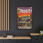 Toxicity - Matte Canvas, Framed (Multi-color)