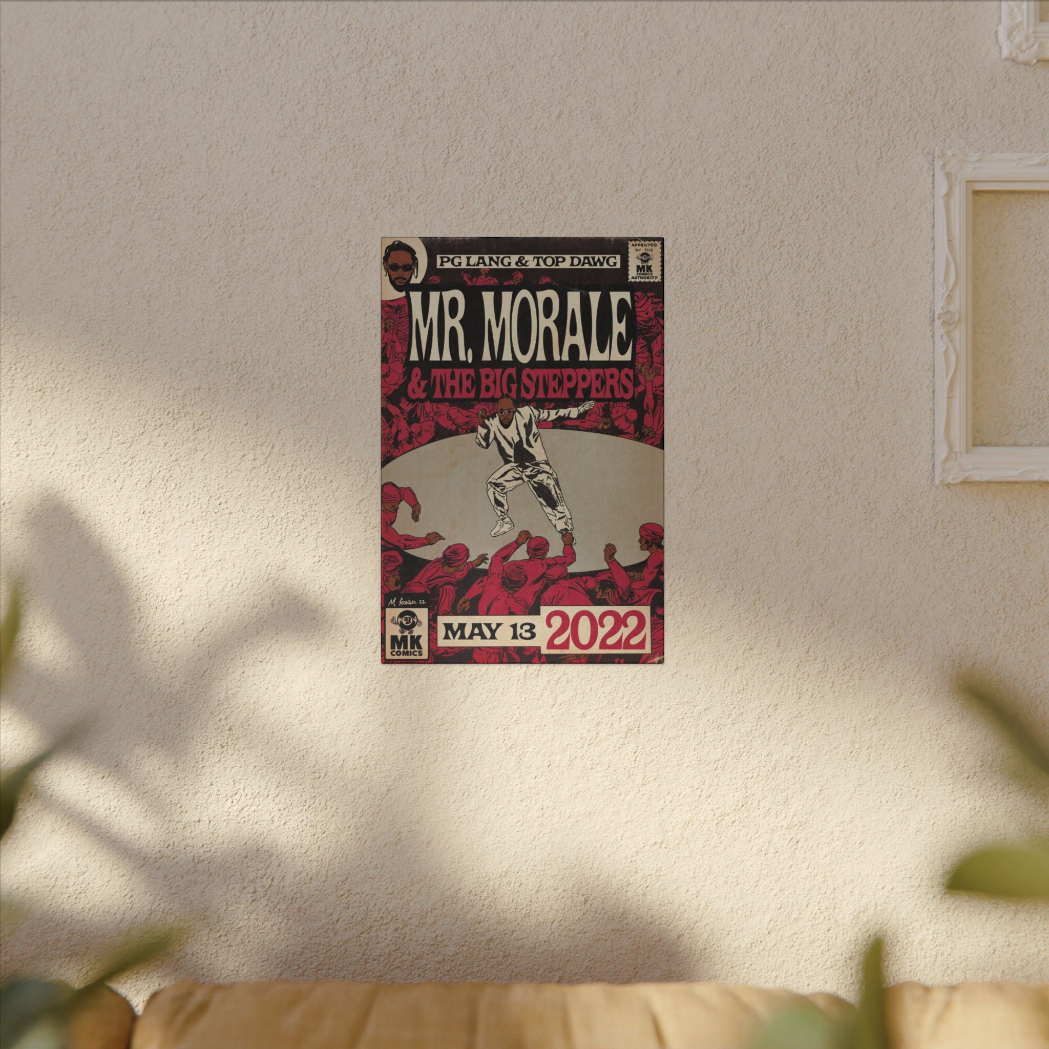 Morale Steppers - Matte Canvas, Stretched, 0.75" (Multi-Size)