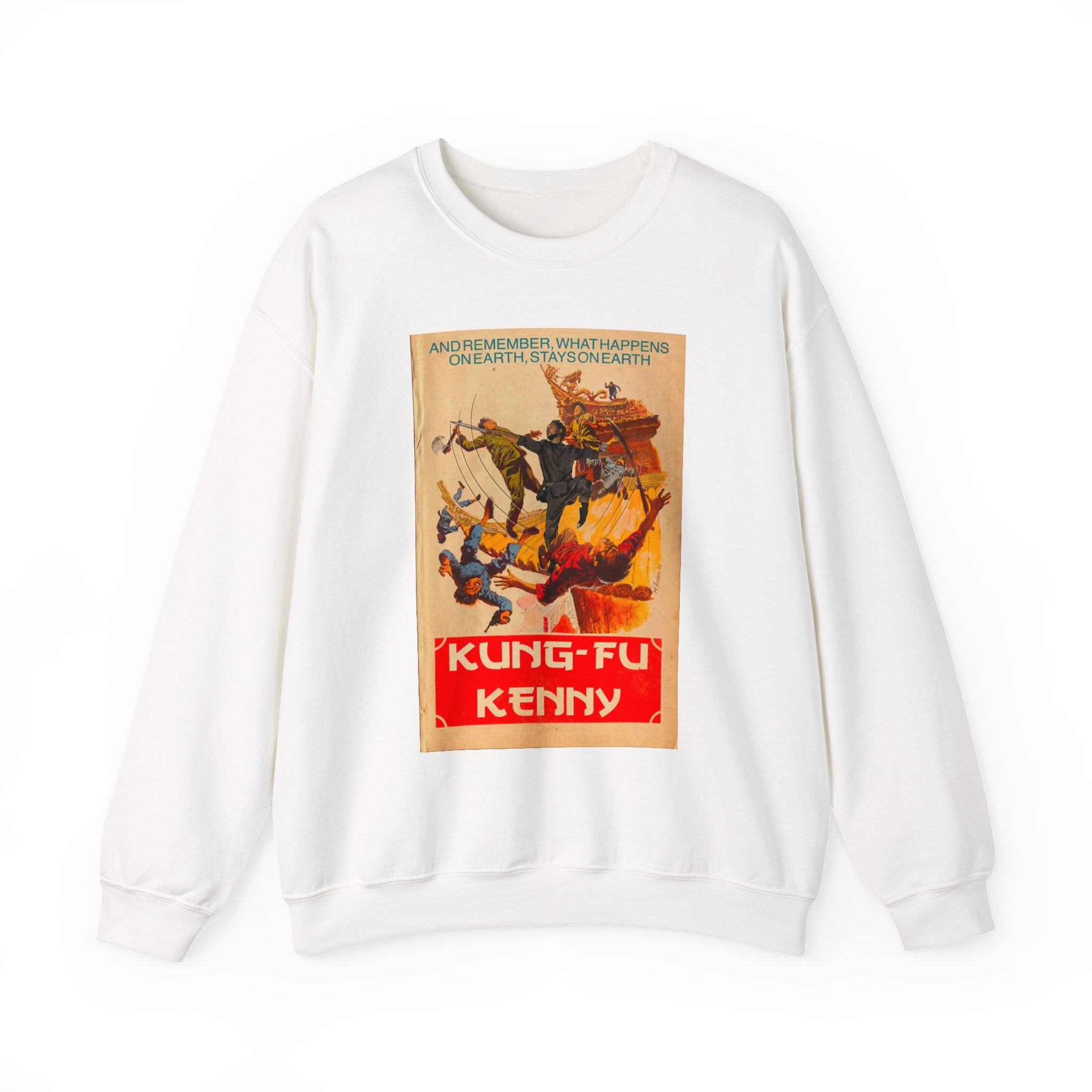 Kung Fu Kenny - Unisex Heavy Blend™ Crewneck Sweatshirt