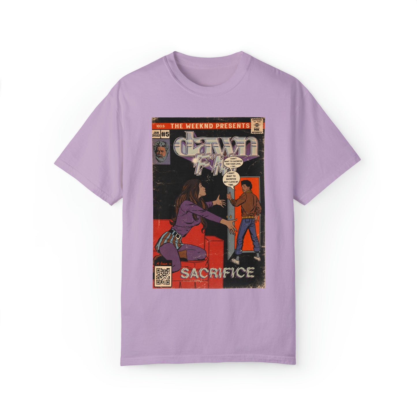 The Weeknd - Sacrifice - Dawn FM - Unisex Comfort Colors T-shirt