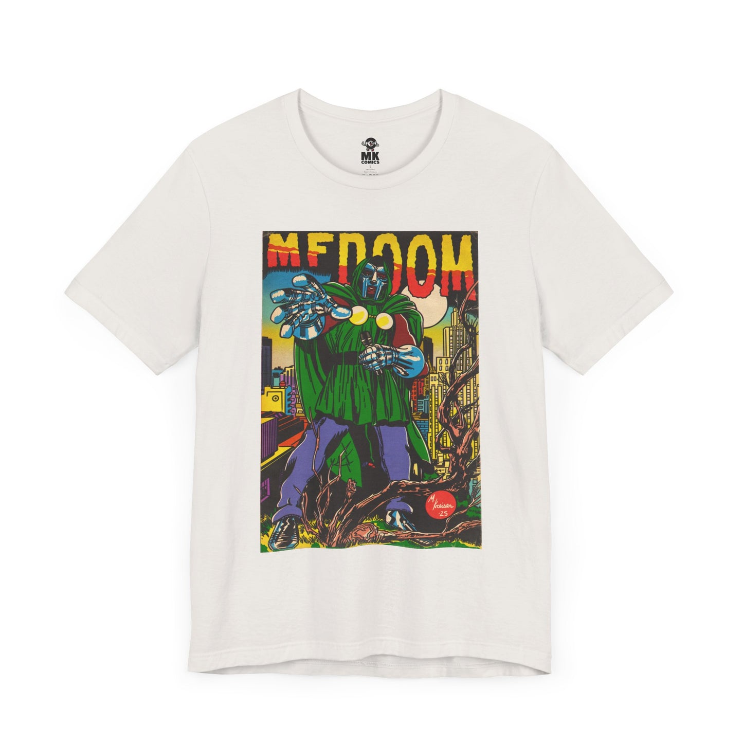 DOOM - Comic Book Art - Unisex Jersey T-Shirt