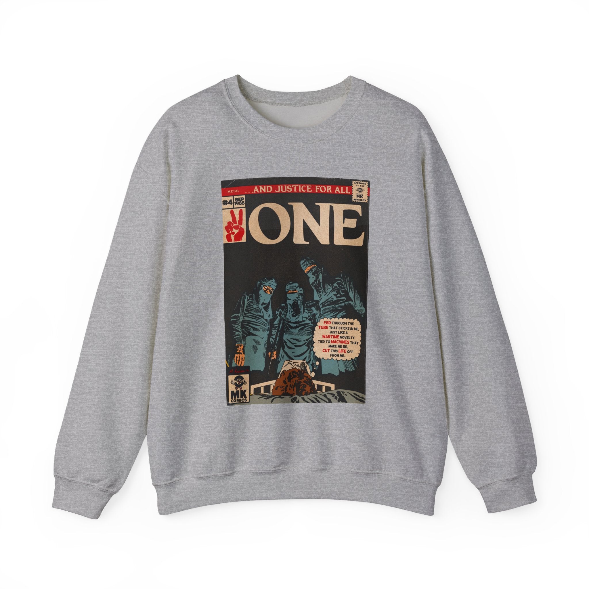 One - Comic Book Art - Unisex Heavy Blend™ Crewneck Sweatshirt
