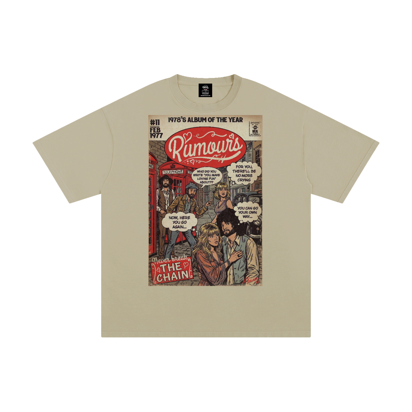 Rumours - Unisex Pure Cotton T-Shirt