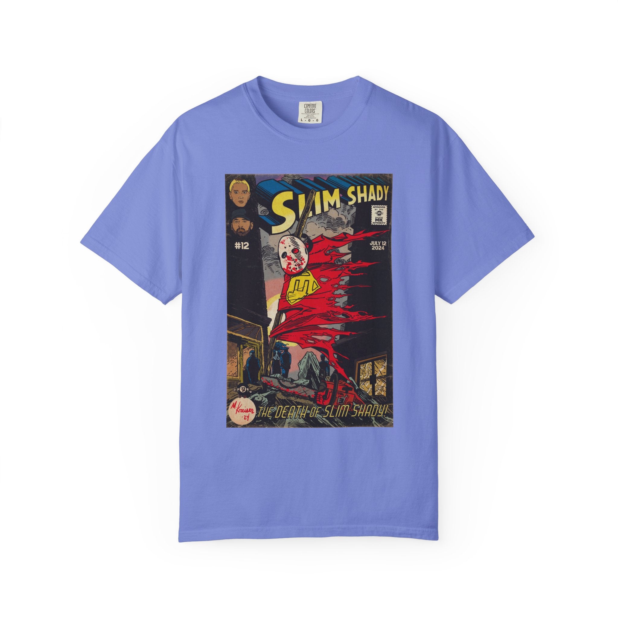 Death of Slim Shady - Unisex Comfort Colors T-shirt