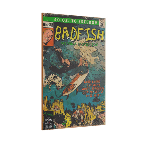 Badfish - Matte Canvas, Stretched, 0.75"