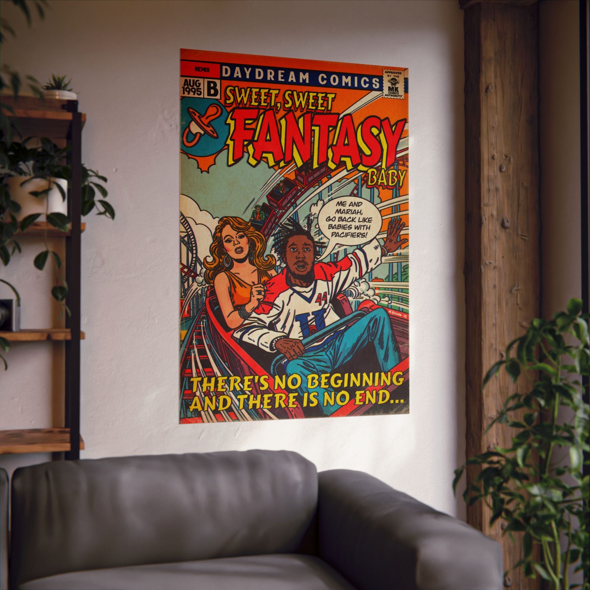 Fantasy Remix - Matte Vertical Posters