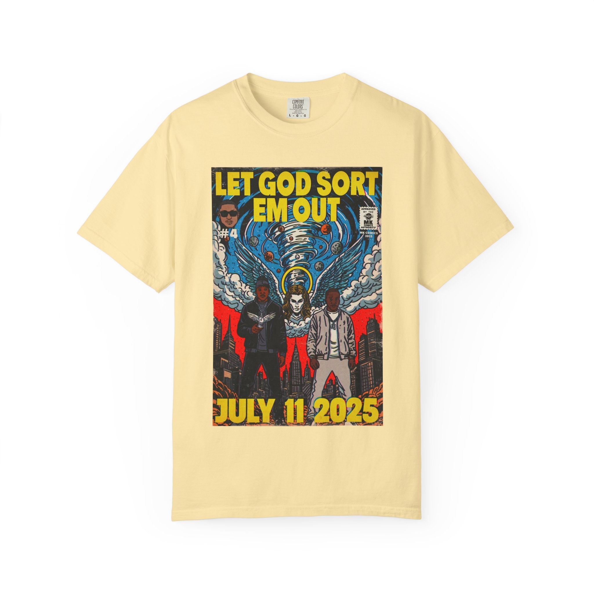 Let God Sort Em Out - Unisex Comfort Colors T-shirt
