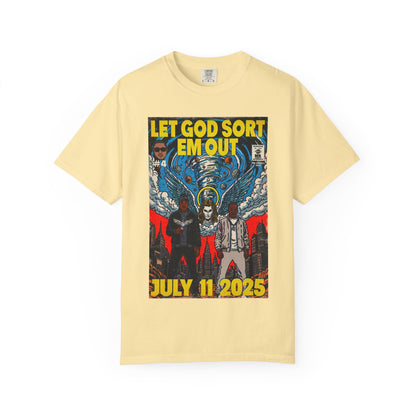 Let God Sort Em Out - Unisex Comfort Colors T-shirt