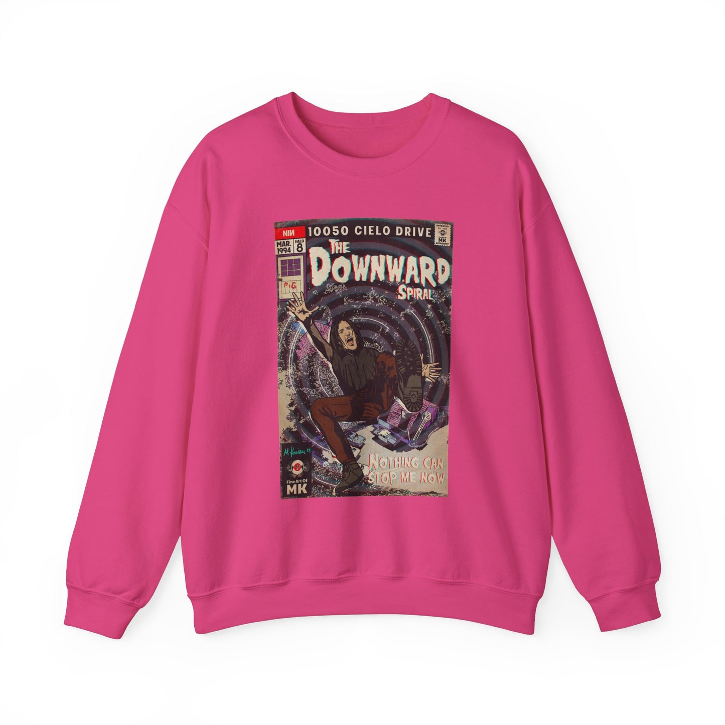 NIN - The Downward Spiral - Unisex Heavy Blend™ Crewneck Sweatshirt