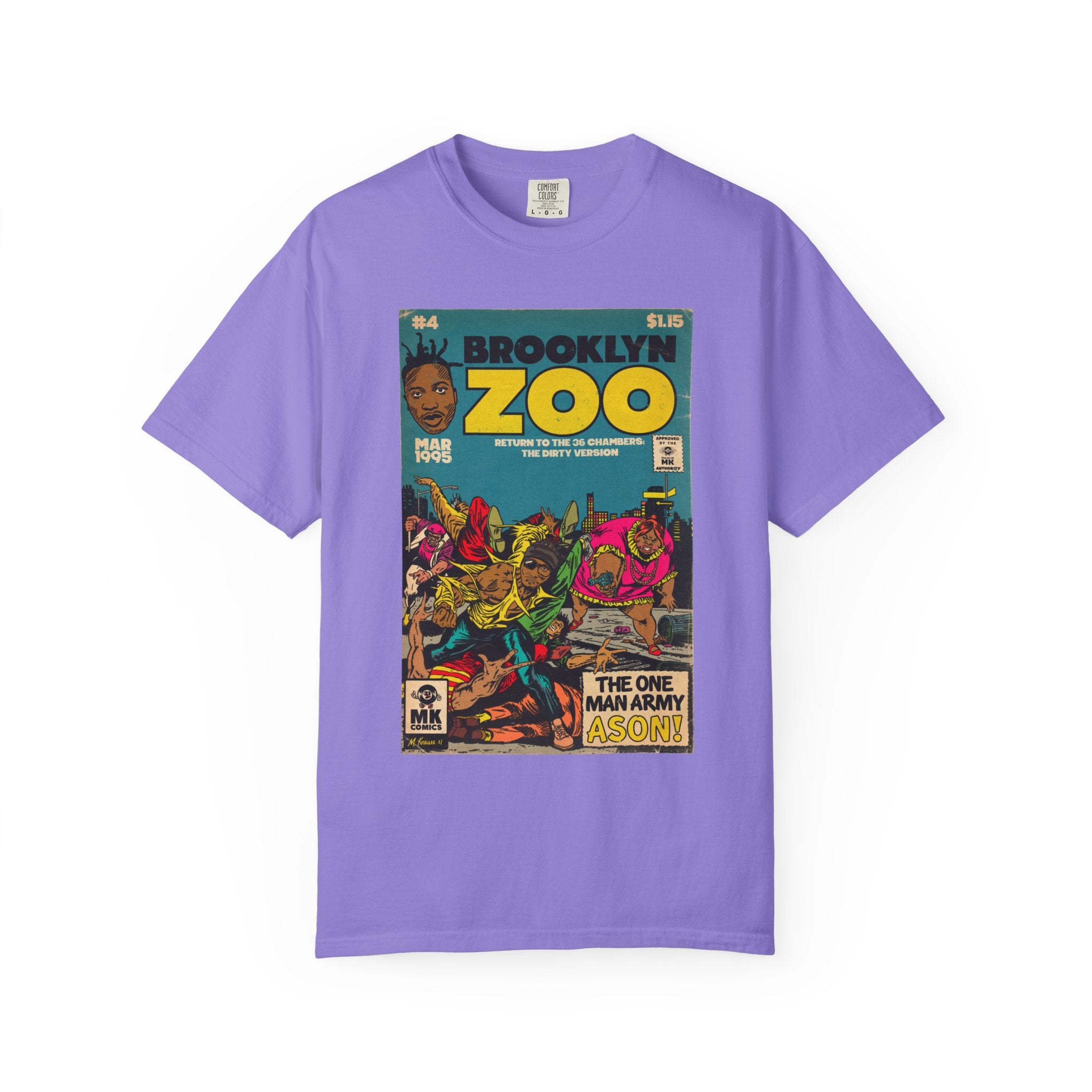 Brooklyn Zoo - Unisex Comfort Colors T-shirt