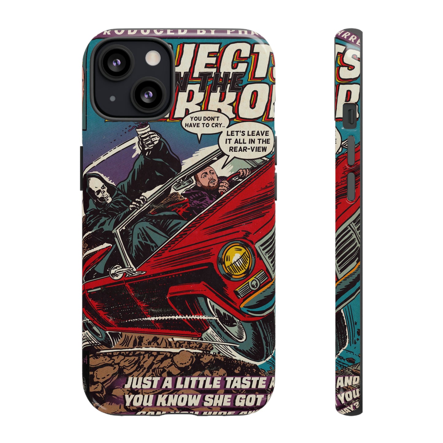 Objects in the Mirror - Tough Phone Cases