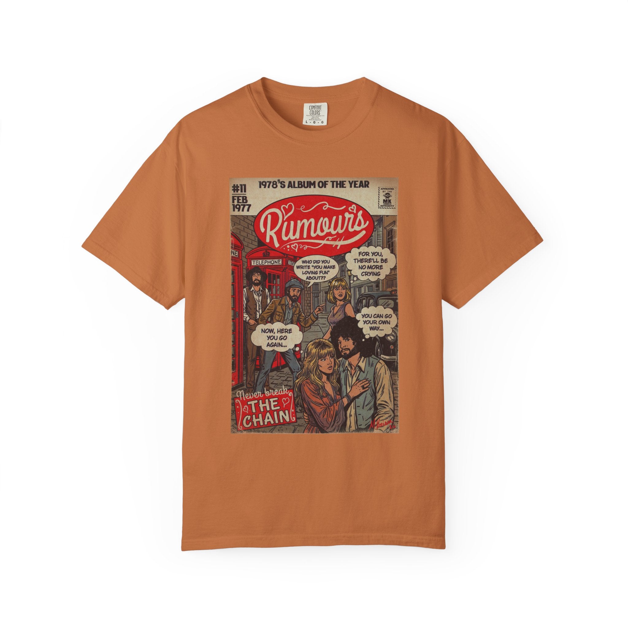 Rumours - Unisex Comfort Colors T-shirt