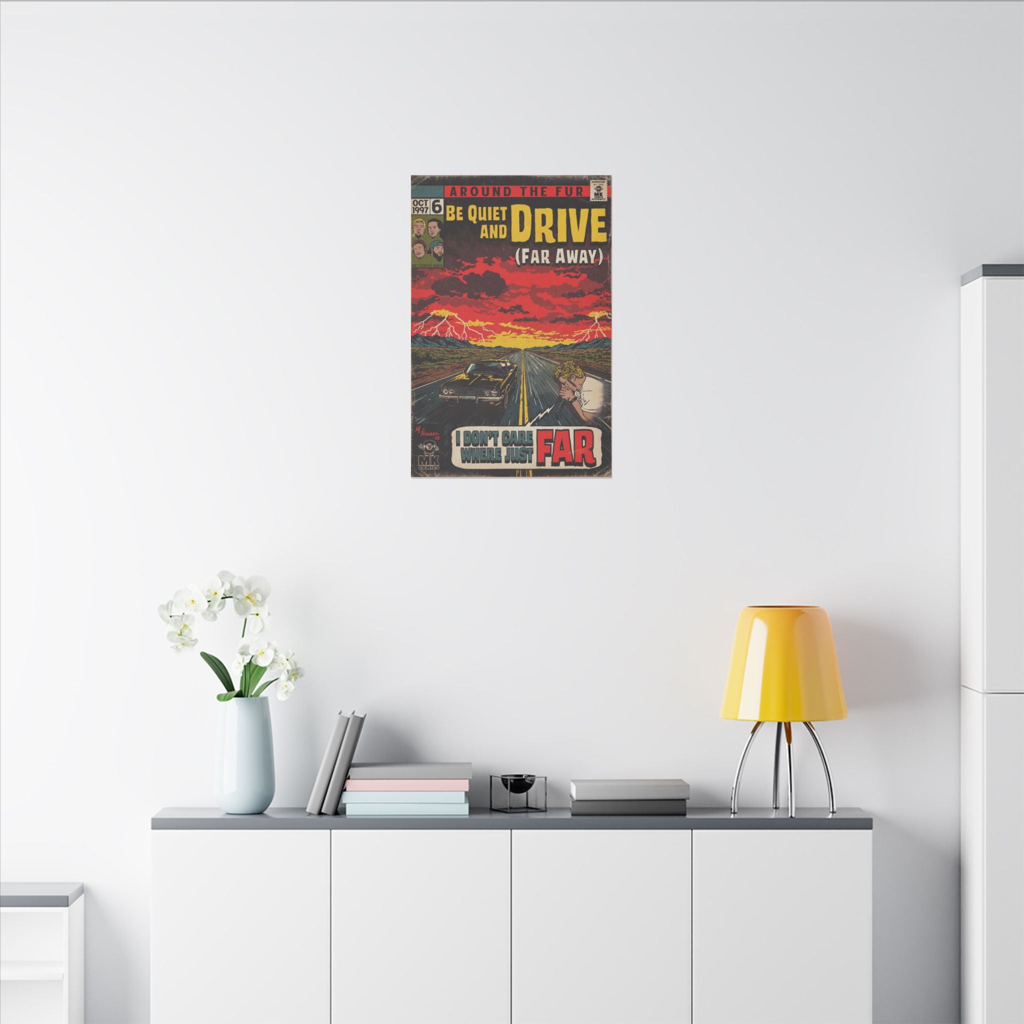 Be Quiet and Drive - Matte Canvas, Stretched, 0.75" (Multi-Size)
