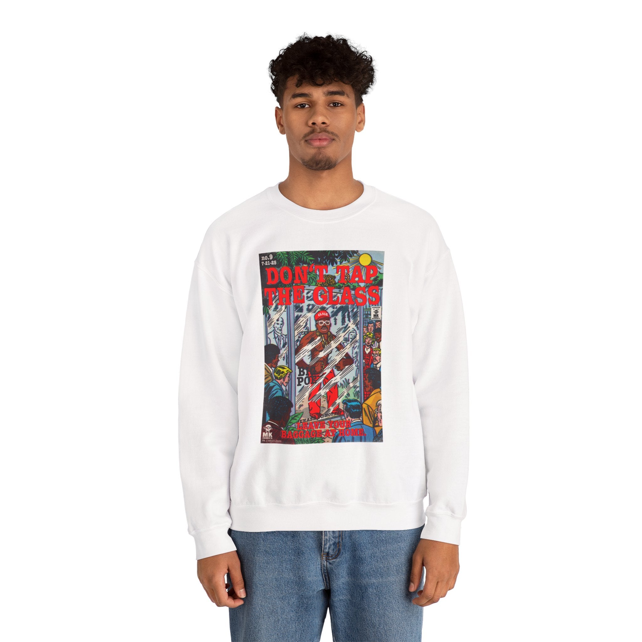 Don't Tap The Glass - Unisex Heavy Blend™ Crewneck Sweatshirt